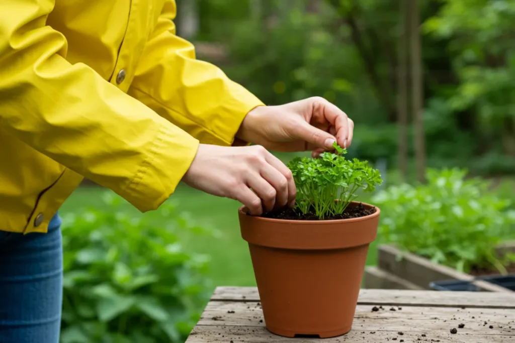 Como cultivar salsinha