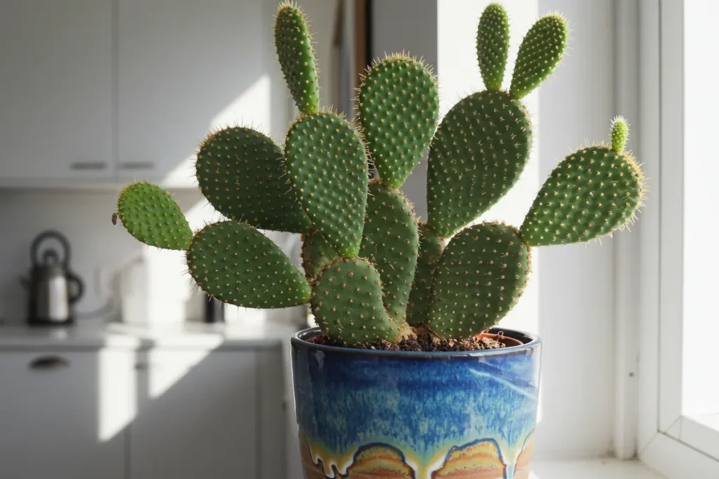 Conclusão: Adote essa Fofura Verde!O Cacto Orelha de Mickey é muito mais que uma planta decorativa – é um companheiro que traz alegria, personalidade e um toque de magia ao seu lar. Com poucos cuidados, ele recompensa com beleza duradoura e crescimento constante.Resistente, versátil e cheio de charme, este pequeno tesouro mexicano é perfeito tanto para iniciantes quanto para colecionadores experientes. Sua presença transforma ambientes e desperta sorrisos em quem o observa.Então, que tal trazer essa fofura para sua coleção? Seu cantinho verde agradece, e você ganha um amigo que, diferente de muitas plantas, não vai fazer drama por atenção!Cacto Orelha de Mickey