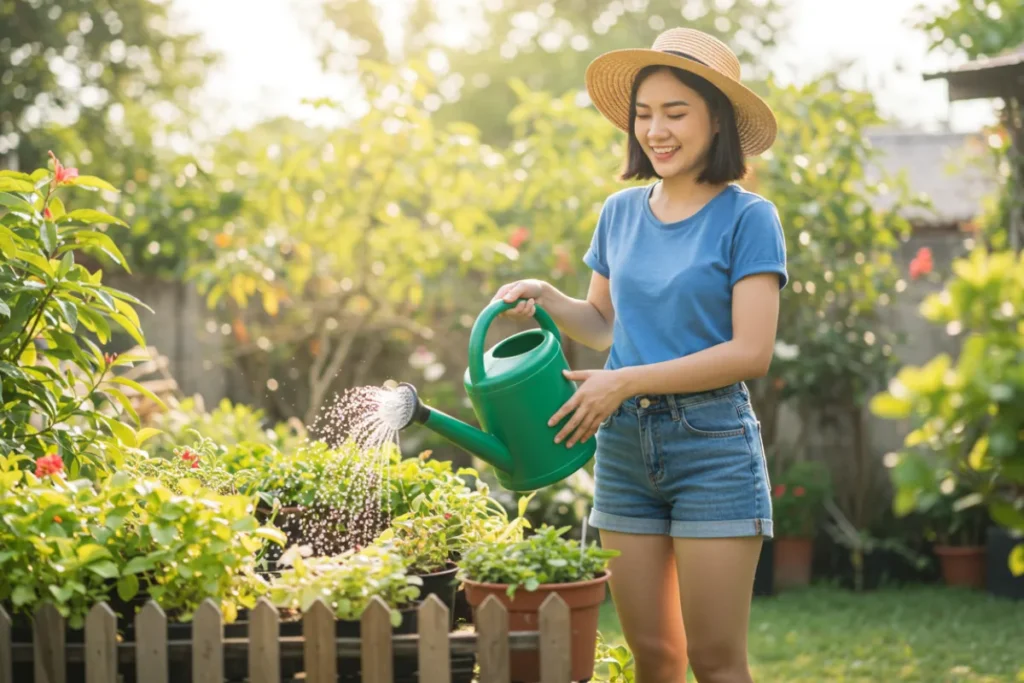 rega de plantas