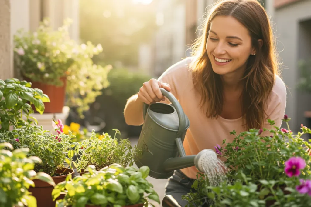 rega de plantas