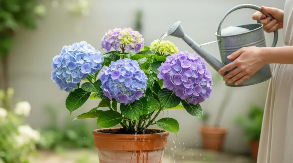 Como cultivar hortência em vaso