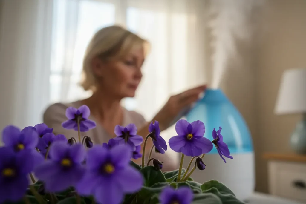Como cultivar violetas sempre floridas