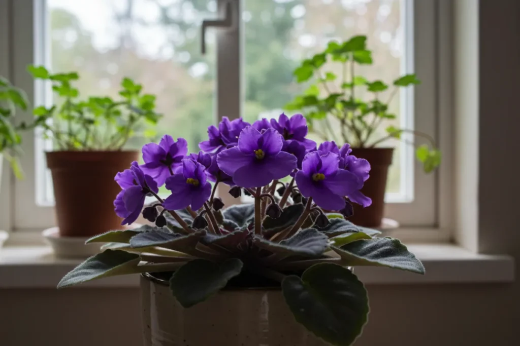 Como cultivar violetas sempre floridas