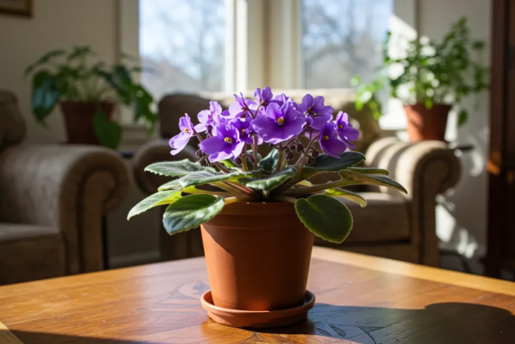 Como cultivar violetas sempre floridas