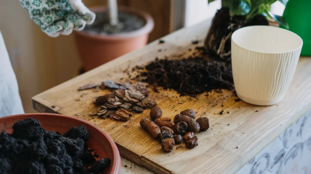 Como fazer drenagem no vaso de planta