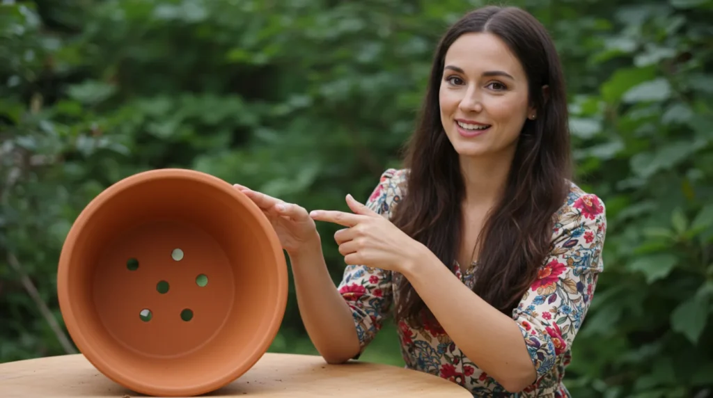 Como fazer drenagem no vaso de planta