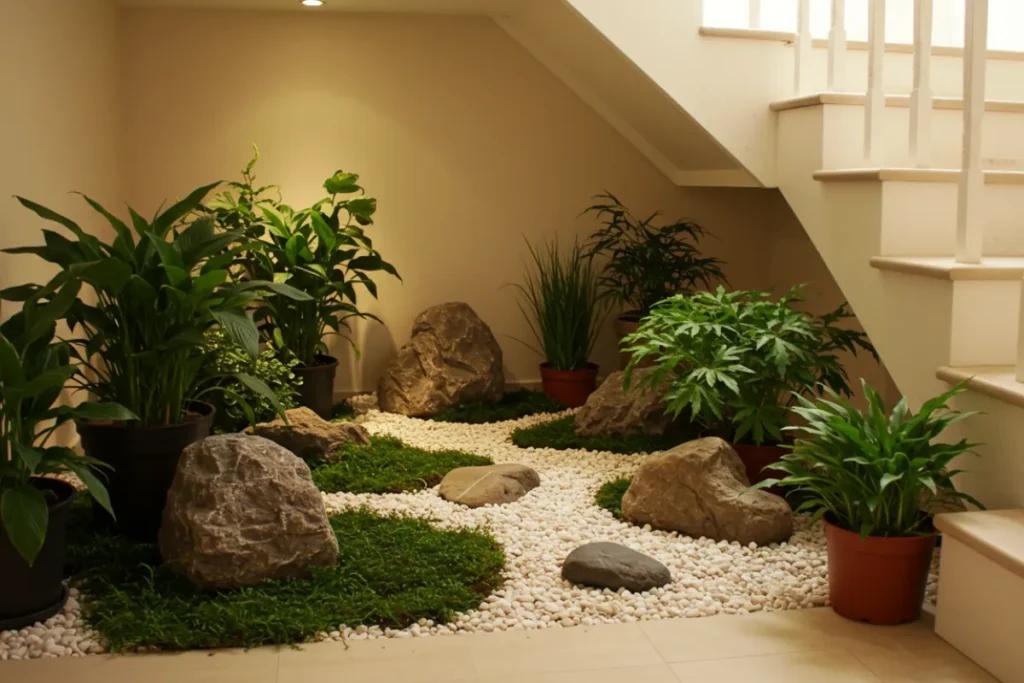 Como montar um jardim de inverno simples