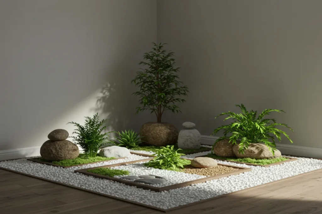 Como montar um jardim de inverno simples
