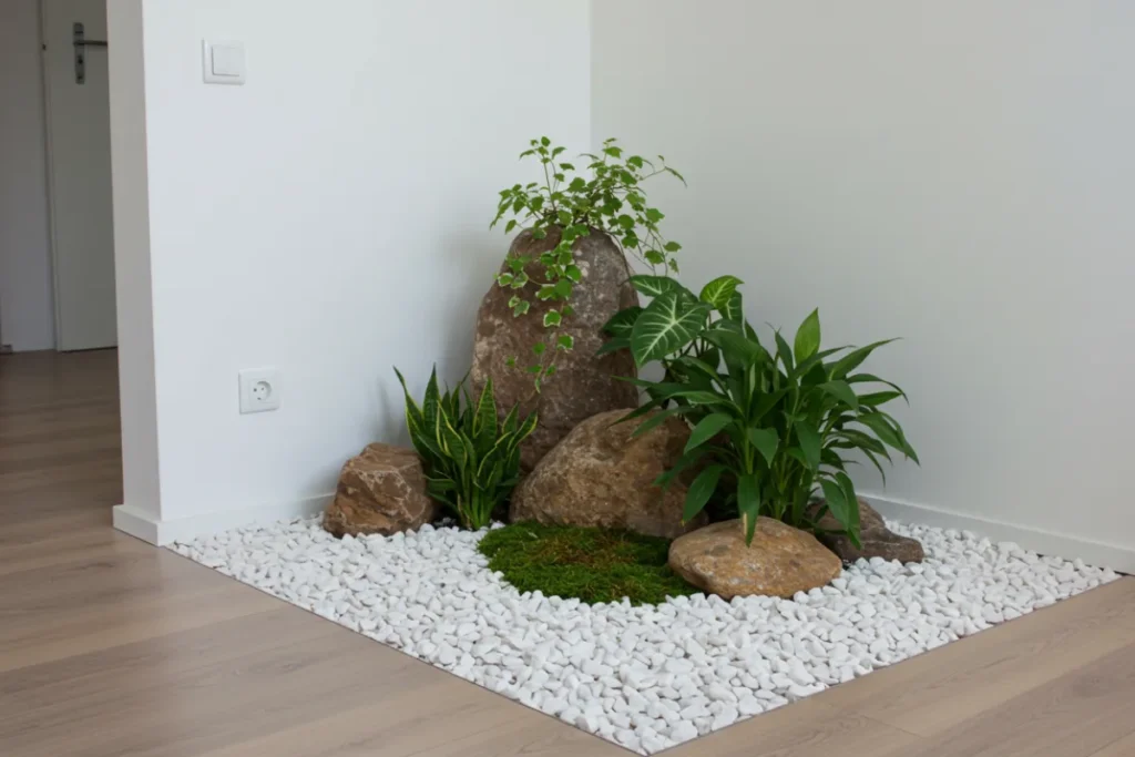 Como montar um jardim de inverno simples