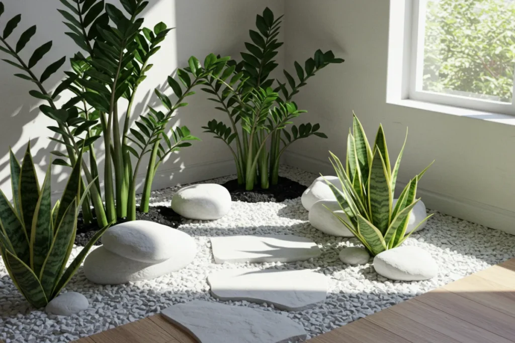Como montar um jardim de inverno simples