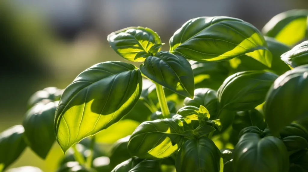 como cultivar o manjericão