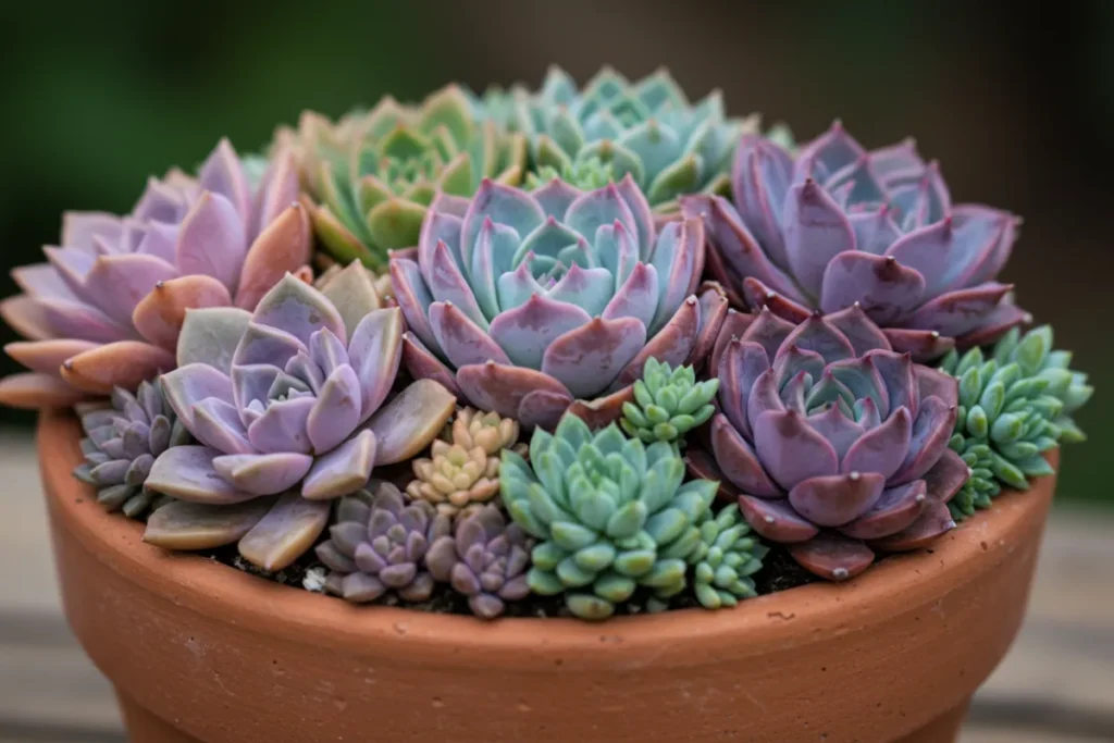 Como fazer um jardim de suculentas