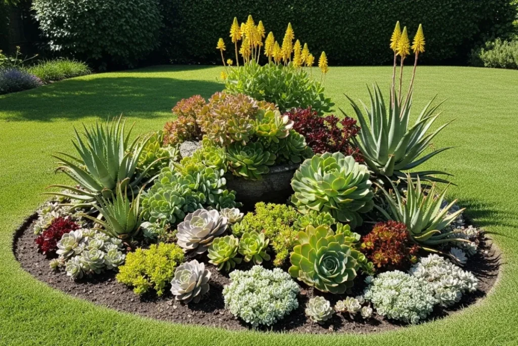 Como fazer um jardim de suculentas