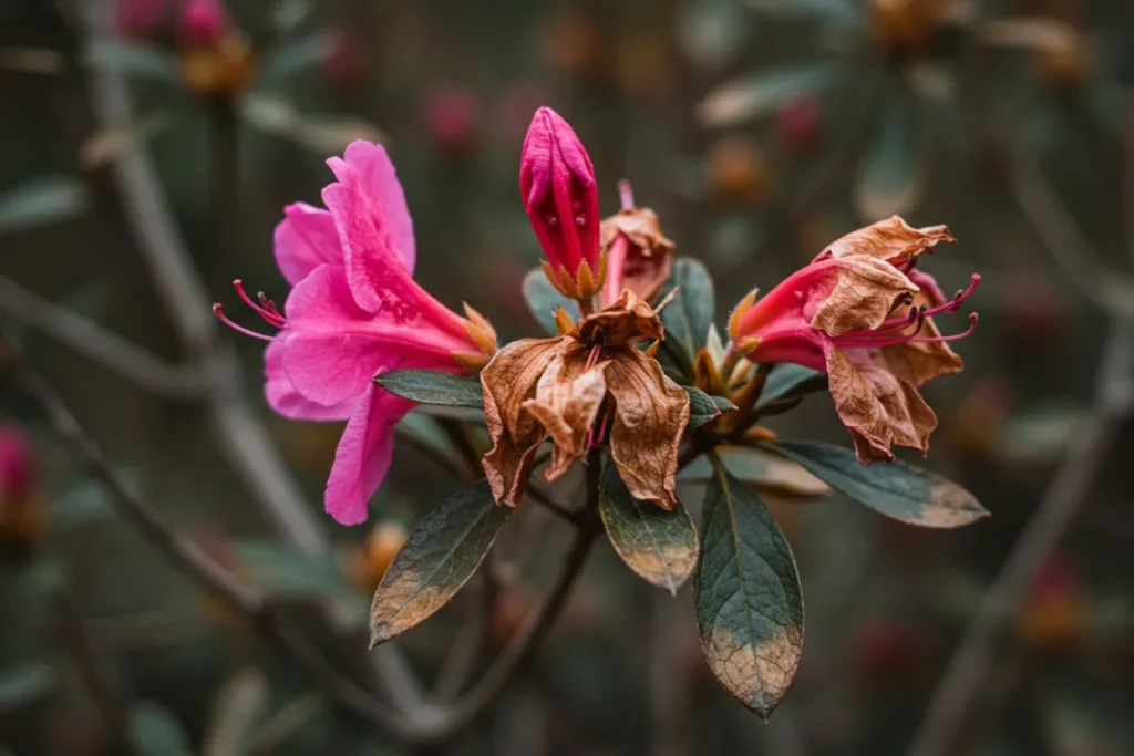 Flores azaléia