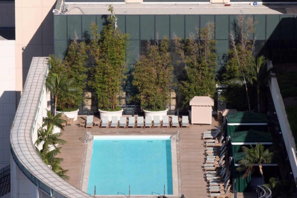 Paisagismo em piscinas