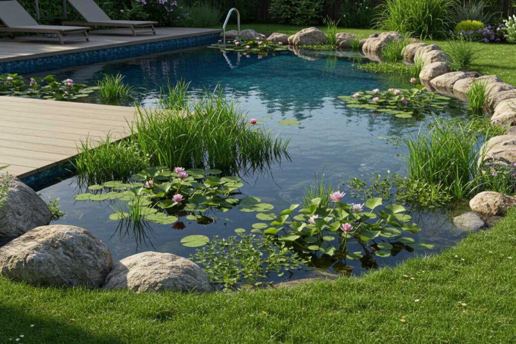 plantas para piscina