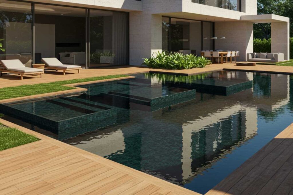 plantas para piscina