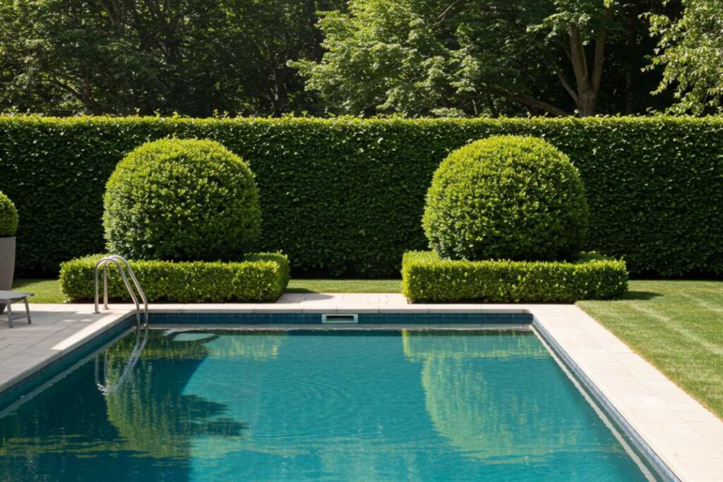 plantas para piscina