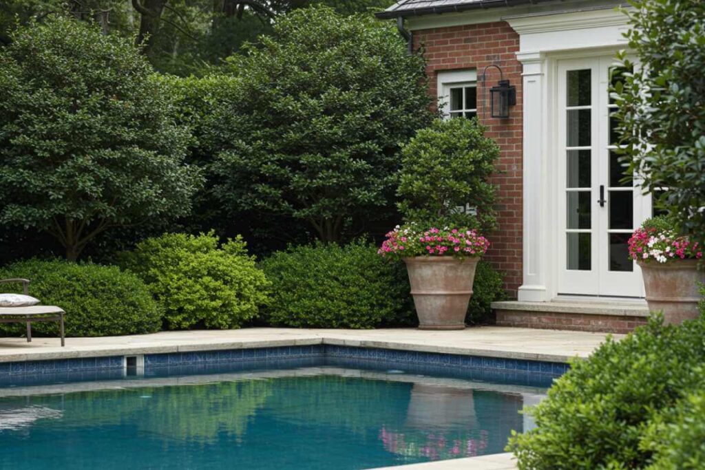 plantas para piscina
