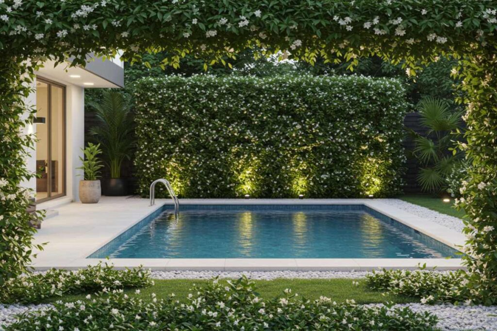 plantas para piscina