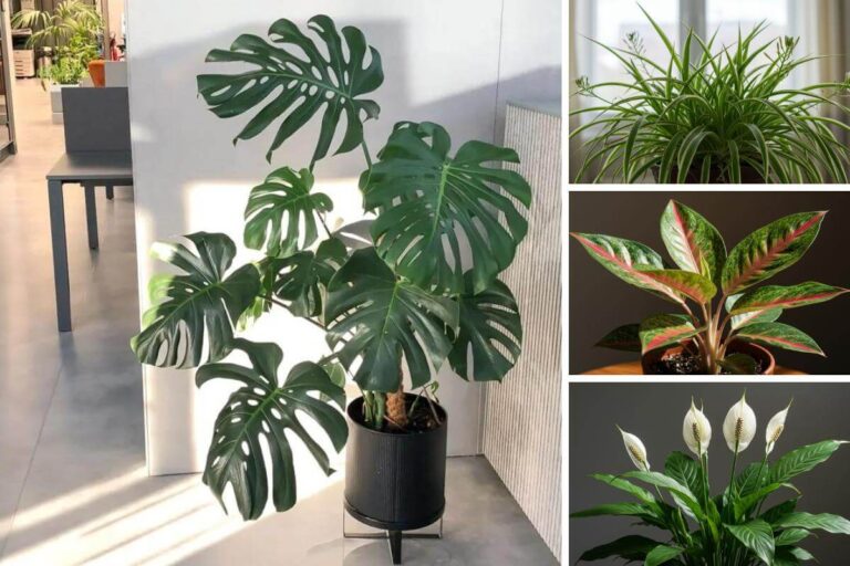 Plantas em ambiente interno