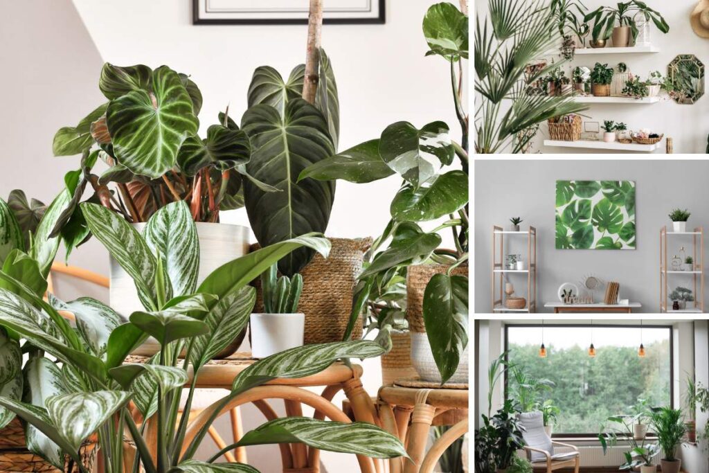 Plantas em ambiente interno
